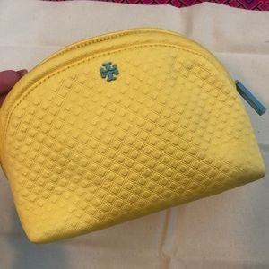 Tory Burch Cosmetic Case NWT sunbeam